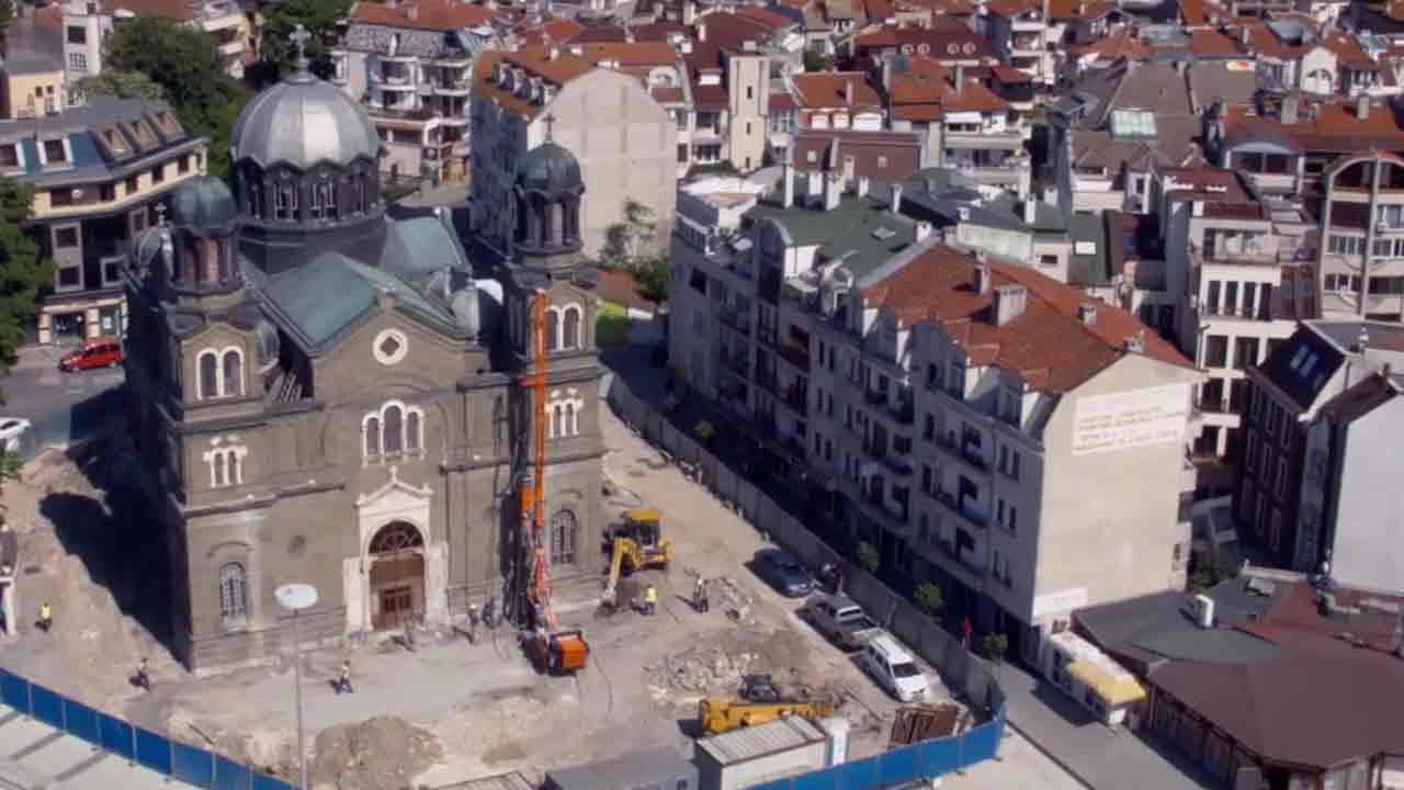 Saving a building