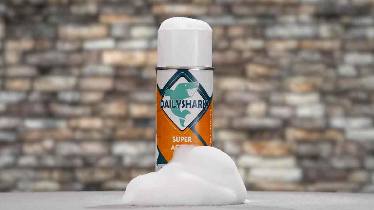 super active foam for cleaning, Daily shark